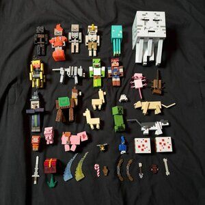 Mattel Minecraft Comic Maker Figure Lot
